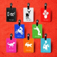 תווית לסימון מזוודה \ תיק בעיצוב אישי