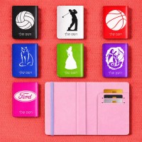 כיסוי דרכון ת.ז ארנק צבע פנימי ורוד בעיצוב אישי