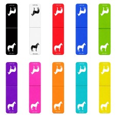 סימני לספרים בעיצוב אישי עם השם שלך בעיצוב סוס גדול הסמניה 13 × 2.5 ס"מ