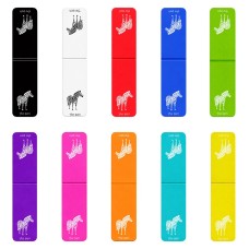 סימני לספרים בעיצוב אישי עם השם שלך בעיצוב זברה גדול הסמניה 13 × 2.5 ס"מ