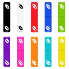 סימני לספרים בעיצוב אישי עם השם שלך בעיצוב שפתיים - נשיקה גדול הסמניה 13 × 2.5 ס"מ