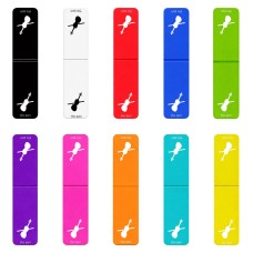 סימני לספרים בעיצוב אישי עם השם שלך בעיצוב כינור גדול הסמניה 13 × 2.5 ס"מ