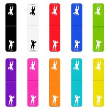 סימני לספרים בעיצוב אישי עם השם שלך בעיצוב פיתוח גוף גדול הסמניה 13 × 2.5 ס"מ