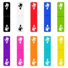 סימני לספרים בעיצוב אישי עם השם שלך בעיצוב אגרוף גדול הסמניה 13 × 2.5 ס"מ