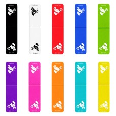 סימני לספרים בעיצוב אישי עם השם שלך בעיצוב מוטוקרוס גדול הסמניה 13 × 2.5 ס"מ