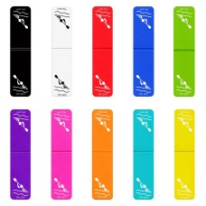 סימני לספרים בעיצוב אישי עם השם שלך בעיצוב קיאק אולימפי גדול הסמניה 13 × 2.5 ס"מ