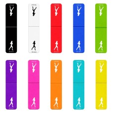 סימני לספרים בעיצוב אישי עם השם שלך בעיצוב רץ רץ אישה גדול הסמניה 13 × 2.5 ס"מ