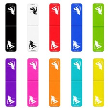 סימני לספרים בעיצוב אישי עם השם שלך בעיצוב סקי גדול הסמניה 13 × 2.5 ס"מ