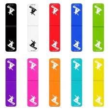 סימני לספרים בעיצוב אישי עם השם שלך בעיצוב סנובורדיסט גדול הסמניה 13 × 2.5 ס"מ