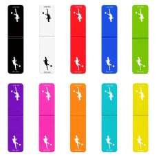 סימני לספרים בעיצוב אישי עם השם שלך בעיצוב שחקנית כדורגל - אישה גדול הסמניה 13 × 2.5 ס"מ