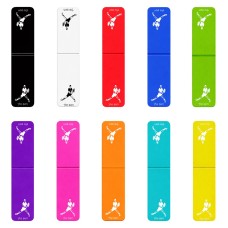 סימני לספרים בעיצוב אישי עם השם שלך בעיצוב שחקן טניס גדול הסמניה 13 × 2.5 ס"מ