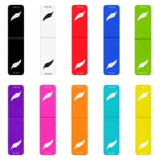 סימני לספרים בעיצוב אישי עם השם שלך בעיצוב נוצת נוצה גדול הסמניה 13 × 2.5 ס"מ