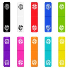 סימני לספרים בעיצוב אישי עם השם שלך בעיצוב כבאי - תגית גדול הסמניה 13 × 2.5 ס"מ