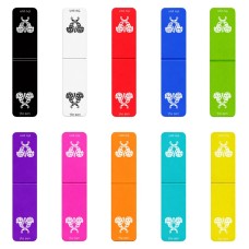 סימני לספרים בעיצוב אישי עם השם שלך בעיצוב פרחי קרן גדול הסמניה 13 × 2.5 ס"מ