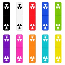 סימני לספרים בעיצוב אישי עם השם שלך בעיצוב פצצת אטום גרעינית גדול הסמניה 13 × 2.5 ס"מ