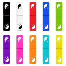 סימני לספרים בעיצוב אישי עם השם שלך בעיצוב סמל יינג יאנג גדול הסמניה 13 × 2.5 ס"מ