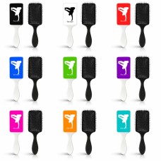 מסרק לשיער בעיצוב אישי עם השם שלך בעיצוב ברייקדאנס גודל המסרק 21.5 × 6.8 ס"מ