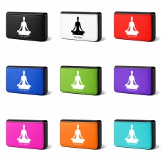 ארנק כרטיסי אשראי בעיצוב אישי עם השם שלך בעיצוב אימון יוגה גודל גודל ארנק כרטיסי אשראי 10 × 6.6 ס"מ