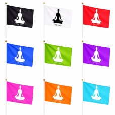 דיגלון בעיצוב אישי עם השם שלך בעיצוב אימון יוגה גודל הדיגלון - 20.5 × 14 ס"מ