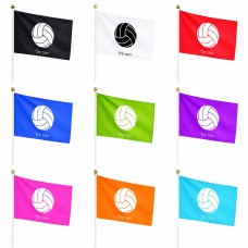 דיגלון בעיצוב אישי עם השם שלך בעיצוב כדור כדורעף גודל הדיגלון - 20.5 × 14 ס"מ