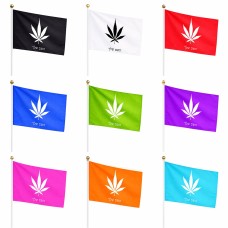 דיגלון בעיצוב אישי עם השם שלך בעיצוב עלה מריחואנה - גראס גודל הדיגלון - 20.5 × 14 ס"מ