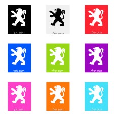 שלט אלומיניום גדול לחדר בעיצוב אישי עם השם שלך בעיצוב פיג'ו גודל השלט 20 × 25 ס"מ.