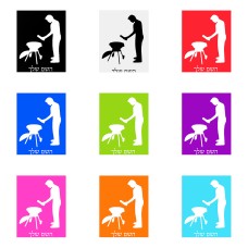 שלט אלומיניום גדול לחדר בעיצוב אישי עם השם שלך בעיצוב גריל ברביקיו גודל השלט 20 × 25 ס"מ.