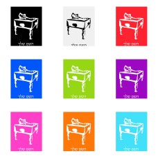 שלט אלומיניום גדול לחדר בעיצוב אישי עם השם שלך בעיצוב שחקן ביליארד גודל השלט 20 × 25 ס"מ.