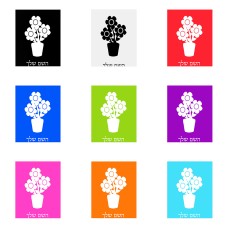 שלט אלומיניום גדול לחדר בעיצוב אישי עם השם שלך בעיצוב פרח גודל השלט 20 × 25 ס"מ.