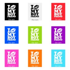 שלט אלומיניום גדול לחדר בעיצוב אישי עם השם שלך בעיצוב נשקי את חבר שלי גודל השלט 20 × 25 ס"מ.