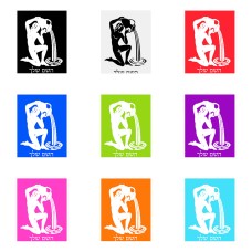 שלט אלומיניום גדול לחדר בעיצוב אישי עם השם שלך בעיצוב מזלות - דלי גודל השלט 20 × 25 ס"מ.