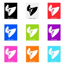 שלט אלומיניום גדול לחדר בעיצוב אישי עם השם שלך בעיצוב אופנוע ים גודל השלט 20 × 25 ס"מ.