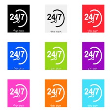 שלט אלומיניום גדול לחדר בעיצוב אישי עם השם שלך בעיצוב 24 ביולי גודל השלט 20 × 25 ס"מ.