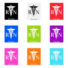 שלט אלומיניום גדול לחדר בעיצוב אישי עם השם שלך בעיצוב אחות מוסמכת גודל השלט 20 × 25 ס"מ.