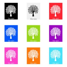 שלט אלומיניום גדול לחדר בעיצוב אישי עם השם שלך בעיצוב עץ גודל השלט 20 × 25 ס"מ.