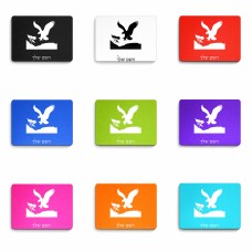 פד לעכבר בעיצוב אישי עם השם שלך בעיצוב נשר אמריקאי גודל הפד 22 × 18 ס"מ