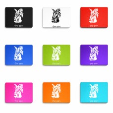 פד לעכבר בעיצוב אישי עם השם שלך בעיצוב ארנב מחזיק גזר גודל הפד 22 × 18 ס"מ