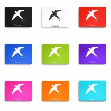 פד לעכבר בעיצוב אישי עם השם שלך בעיצוב לבלוע גודל הפד 22 × 18 ס"מ