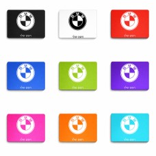 פד לעכבר בעיצוב אישי עם השם שלך בעיצוב ב.מ.וו גודל הפד 22 × 18 ס"מ