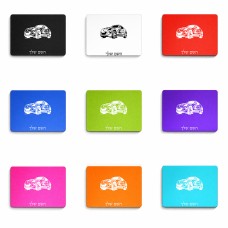 פד לעכבר בעיצוב אישי עם השם שלך בעיצוב מכונית גודל הפד 22 × 18 ס"מ