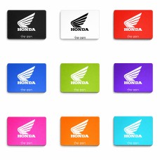 פד לעכבר בעיצוב אישי עם השם שלך בעיצוב הונדה גודל הפד 22 × 18 ס"מ