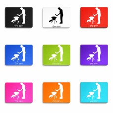 פד לעכבר בעיצוב אישי עם השם שלך בעיצוב גריל ברביקיו גודל הפד 22 × 18 ס"מ