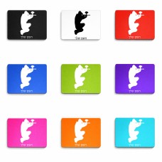 פד לעכבר בעיצוב אישי עם השם שלך בעיצוב שחקן כאב כדור גודל הפד 22 × 18 ס"מ