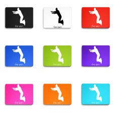 פד לעכבר בעיצוב אישי עם השם שלך בעיצוב פארקורינג גודל הפד 22 × 18 ס"מ