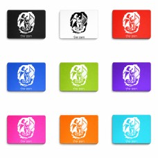 פד לעכבר בעיצוב אישי עם השם שלך בעיצוב אנג'ל מוזיקלי גודל הפד 22 × 18 ס"מ