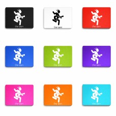 פד לעכבר בעיצוב אישי עם השם שלך בעיצוב נגן גיטרה גודל הפד 22 × 18 ס"מ