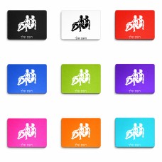 פד לעכבר בעיצוב אישי עם השם שלך בעיצוב מזלות - תאומים גודל הפד 22 × 18 ס"מ