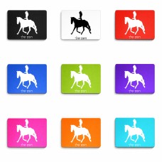 פד לעכבר בעיצוב אישי עם השם שלך בעיצוב קאוגירל - אישה גודל הפד 22 × 18 ס"מ