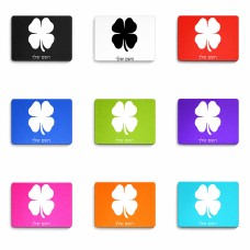 פד לעכבר בעיצוב אישי עם השם שלך בעיצוב קלבר גודל הפד 22 × 18 ס"מ