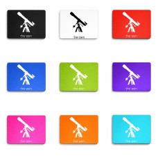 פד לעכבר בעיצוב אישי עם השם שלך בעיצוב טלסקופ גודל הפד 22 × 18 ס"מ